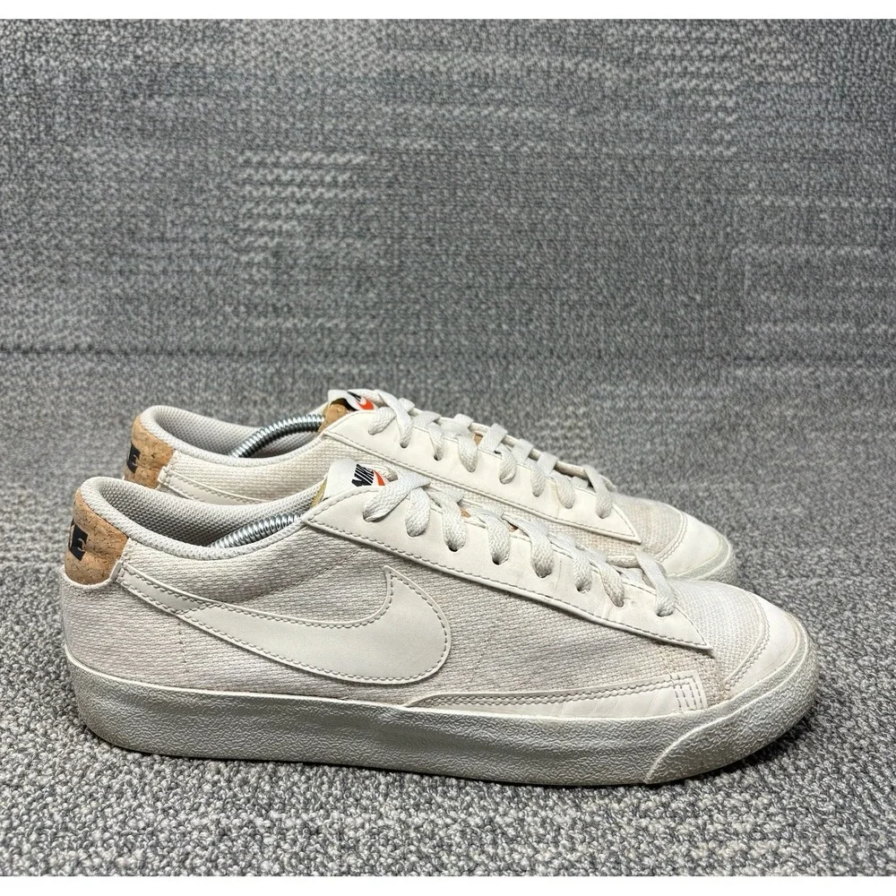 Nike Men's Blazer Low '77 PRM Shoe Sneakers DV7231-001 White Cork Sz 11